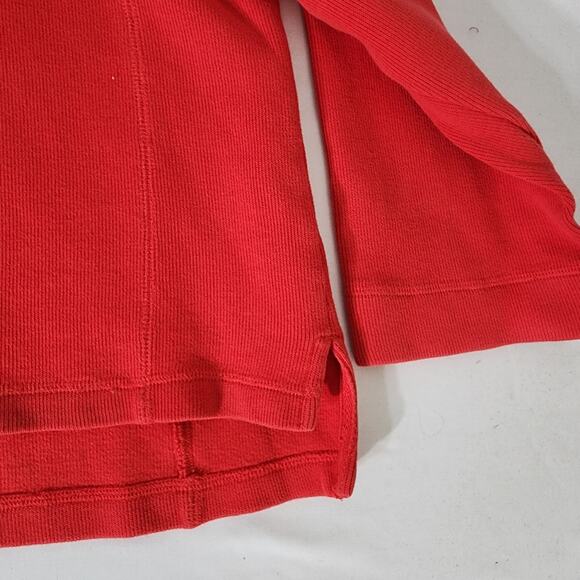 Orvis Women Sweater Size XL Petite Red Long Sleeve Pullover Cotton Outdoors Knit - Picture 8 of 10